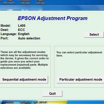 Resetter epson l120 free download
